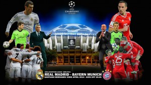 Champions League Real Madrid vs Bayern Munchen Semi Final 1st leg (24-04-2014)