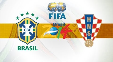 FULLMATCH : FIFA World Cup 2014 : Brazil vs Croatia - Group A (12-06-2014)