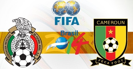 FULLMATCH : FIFA World Cup 2014 : Mexico vs Cameroon - Group A (13-06-2014)