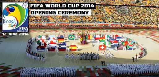 FIFA World Cup 2014 Brazil Opening Ceremony