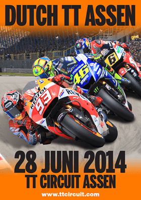 MotoGP : Round 8 - Grand Prix of Netherlands Assen Race 720p 50fps (28-06-2014)