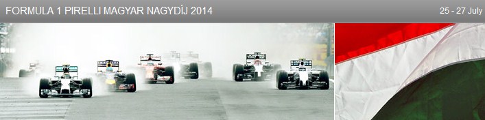 Formula 1 : Round 11 - Hungaria Grand Prix Hungaroring Race 720p 50fps (27-07-2014)
