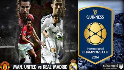 FULLMATCH : Friendly ICC 2014 : Manchester United vs Real Madrid (02-08-2014)