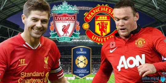 FULLMATCH : Friendly ICC 2014 Final : Manchester United vs Liverpool (04-08-2014)