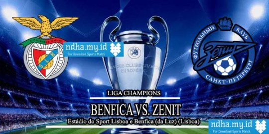FULL MATCH Champions League Benfica vs Zenit St. Petersburg Group C (16-09-2014)