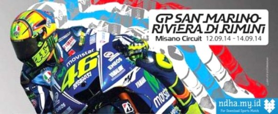 MotoGP Round 13 Grand Prix San Marino Misano Race 540p (14-09-2014)