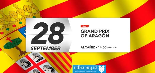 MotoGP Round 14 Grand Prix Spain Motorland Aragon Race 540p (28-09-2014)