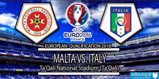 FULL MATCH Euro 2016 Qualifiers Malta vs Italy Group H (13-10-2014)