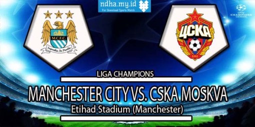 FULL MATCH Champions League Manchester City vs CSKA Moscow Group E (05-11-2014)
