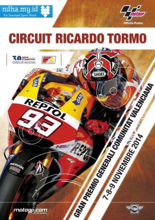 MotoGP Round 18 Spain Grand Prix Valencia Race 720p (09-11-2014)