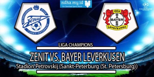 FULL MATCH Champions League Zenit St. Petersburg vs Bayer Leverkusen Group C (04-11-2014)