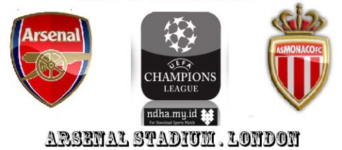 FULL MATCH Champions League Arsenal vs AS Monaco Round 16 (25-02-2015)