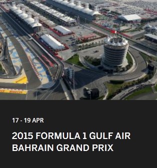 Formula 1 2015 Bahrain Grand Prix Sakhir Race Round 4 (19-04-2015)