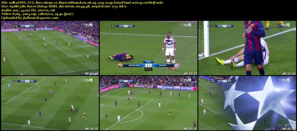 Barcelona vs Bayern Munchen Champions League 2015