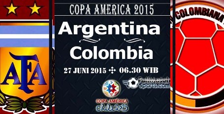 FULL MATCH Copa America 2015 Argentina vs Colombia Quarter Final (26-06-2015)