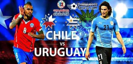 FULL MATCH Copa America 2015 Chile vs Uruguay Quarter Final (24-06-2015)