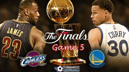 NBA Finals 2015 Cavaliers vs Warriors Game 5 (14-06-2015)