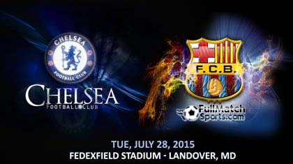 FULL MATCH Friendly Chelsea vs Barcelona (28-07-2015)