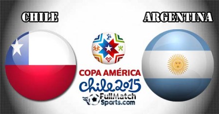 FULL MATCH Copa America 2015 Chile vs Argentina FINAL (04-07-2015)