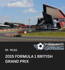 Formula 1 2015 British Grand Prix Silverstone Race Round 9 (05-07-2015)