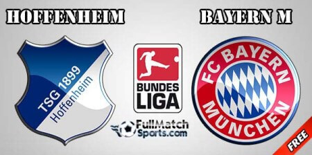 FULL MATCH Bundesliga Hoffenheim vs Bayern Munchen Match 2 (22-08-2015)