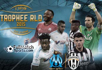 FULL MATCH Friendly Marseille vs Juventus (01-08-2015)