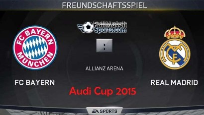 FULL MATCH Audi Cup Bayern Munchen vs Real Madrid (05-08-2015)
