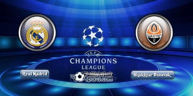 FULL MATCH Champions League Real Madrid vs Shakhtar Donetsk Group A (15-09-2015)