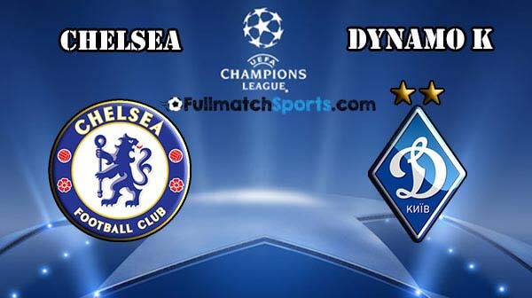 FULL MATCH Champions League Chelsea vs Dynamo Kyiv Group G (04-11-2015)