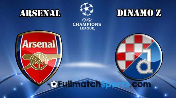 FULL MATCH Champions League Arsenal vs Dinamo Zagreb Group F (24-11-2015)