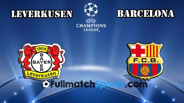 FULL MATCH Champions League Bayer Leverkusen vs Barcelona Group E (09-12-2015)