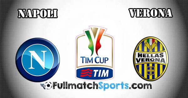 FULL MATCH Coppa Italia Napoli vs Verona Round 16 (16-12-2015)