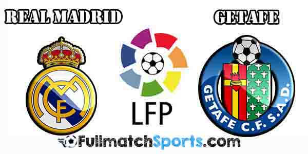 FULL MATCH La Liga Real Madrid vs Getafe Jornada 14 (04-12-2015)
