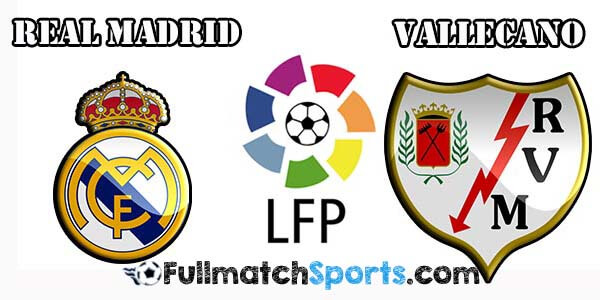 FULL MATCH La Liga Real Madrid vs Rayo Valecano Jornada 16 (20-12-2015)