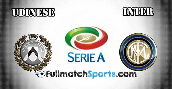 FULL MATCH Serie A Udinese vs Inter Milan Giornata 16 (12-12-2015)