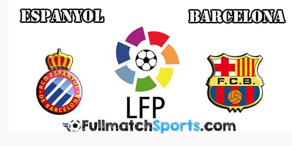 FULL MATCH La Liga Espanyol vs Barcelona Jornada 17 (02-01-2016)