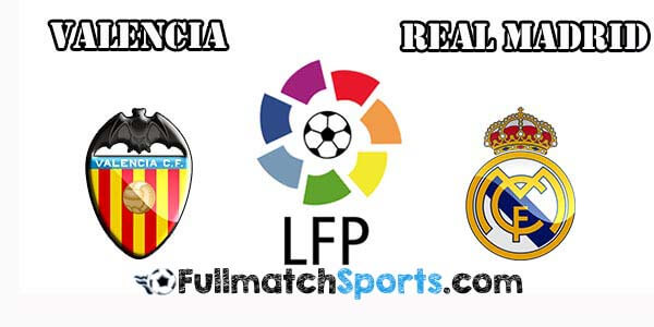 FULL MATCH La Liga Valencia vs Real Madrid Jornada 18 (03-01-2016)