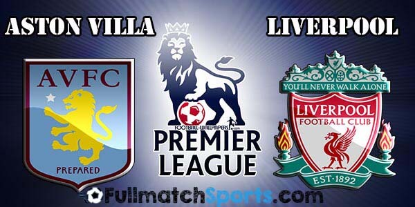 FULL MATCH EPL Aston Villa vs Liverpool Match 26 (14-02-2016)