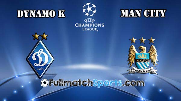 FULL MATCH Champions League Dynamo Kyiv vs Manchester City Round 16 (24-02-2016)