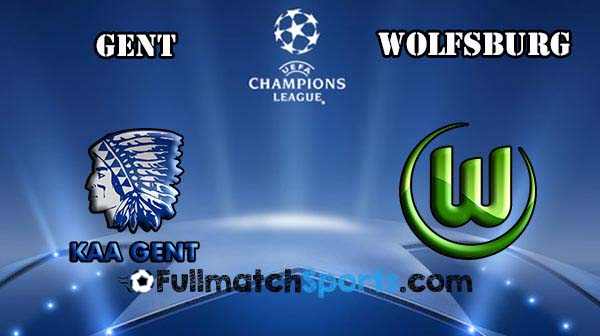 FULL MATCH Champions League KAA Gent vs Wolfsburg Round 16 (17-02-2016)