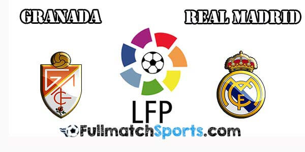 FULL MATCH La Liga Granada vs Real Madrid Jornada 23 (07-02-2016)