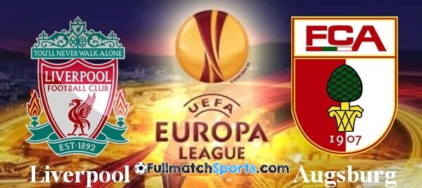 FULL MATCH Europa League Liverpool vs Augsburg Round 32 (25-02-2016)