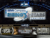 BBVA Rising Star Challenge USA vs World NBA All Star Toronto 2016