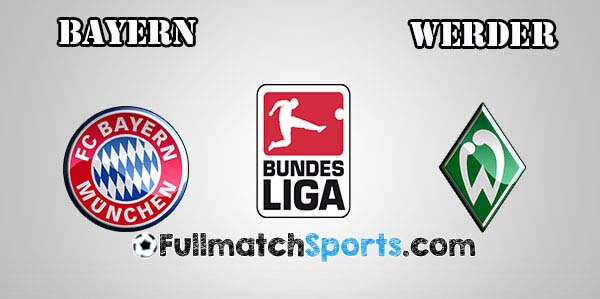 FULL MATCH Bayern Munchen vs Werder Bremen Bundesliga Match 26 (12-03-2016)