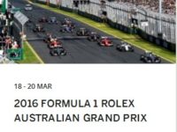 Formula 1 2016 Australian Grand Prix Race