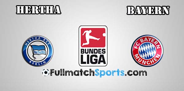 FULL MATCH Hertha Berlin vs Bayern Munchen Bundesliga Match 31 (23-04-2016)