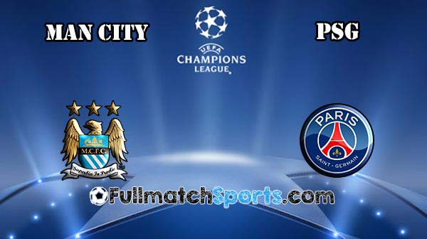 FULL MATCH Manchester City vs PSG Champions League Quarter Final (12-04-2016)