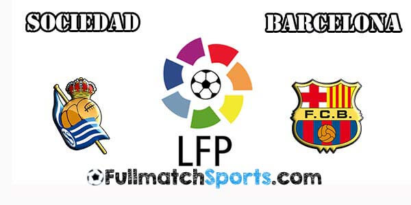 FULL MATCH Real Sociedad vs Barcelona La Liga Jornada 32 (09-04-2016)