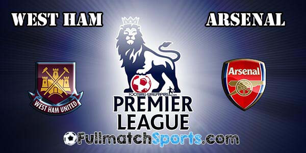 FULL MATCH West Ham United vs Arsenal EPL Match 32 (09-04-2016)