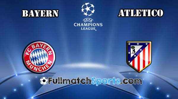 FULL MATCH Bayern Munchen vs Atletico Madrid Champions League Semi Final (03-05-2016)